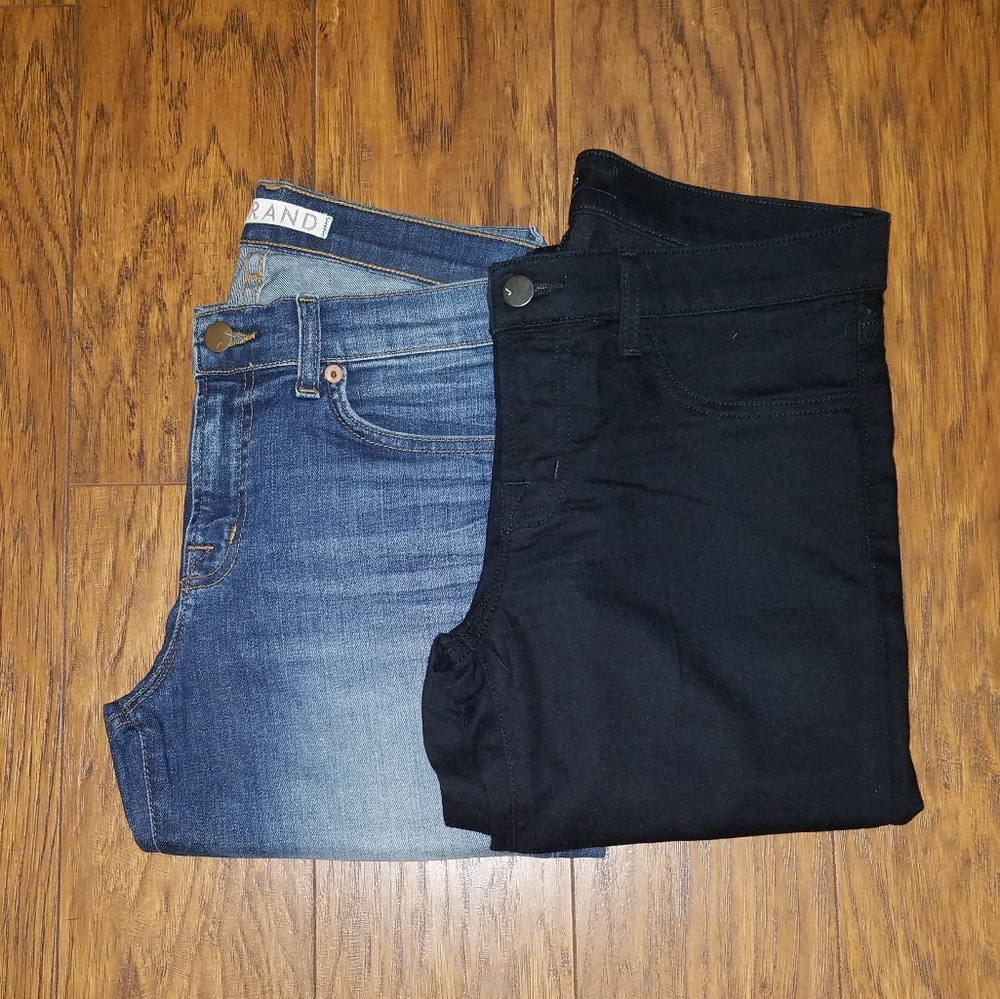 2 pairs GUC women's size 28 J Brand jeans